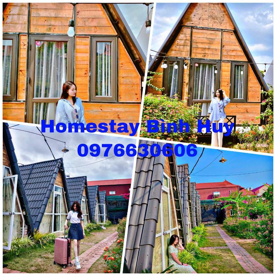 Bugalow Binh Huy Homestay Moc Chau Exterior foto