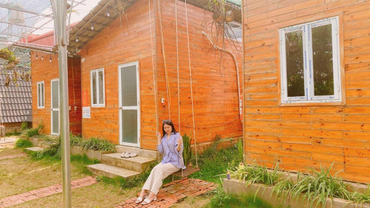 Bugalow Binh Huy Homestay Moc Chau Exterior foto