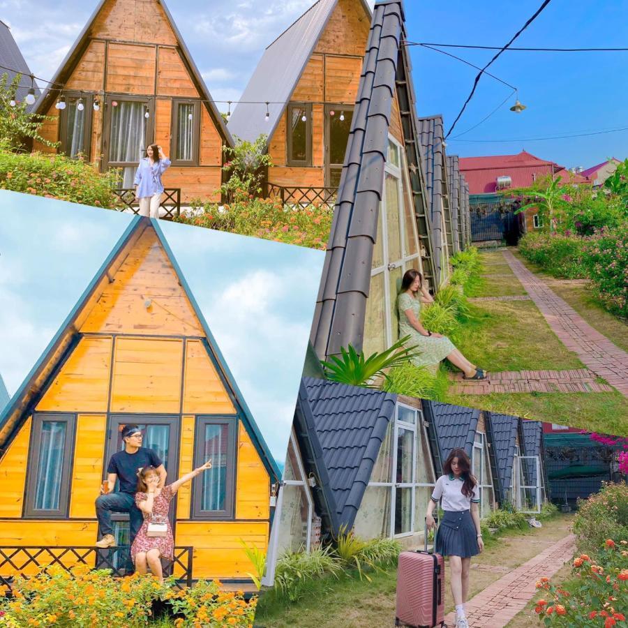 Bugalow Binh Huy Homestay Moc Chau Exterior foto