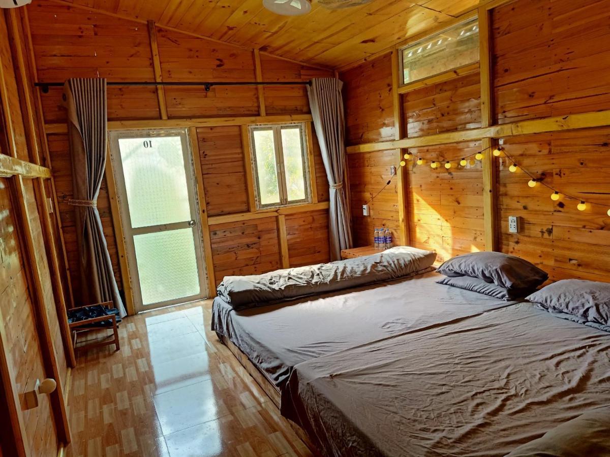 Bugalow Binh Huy Homestay Moc Chau Exterior foto