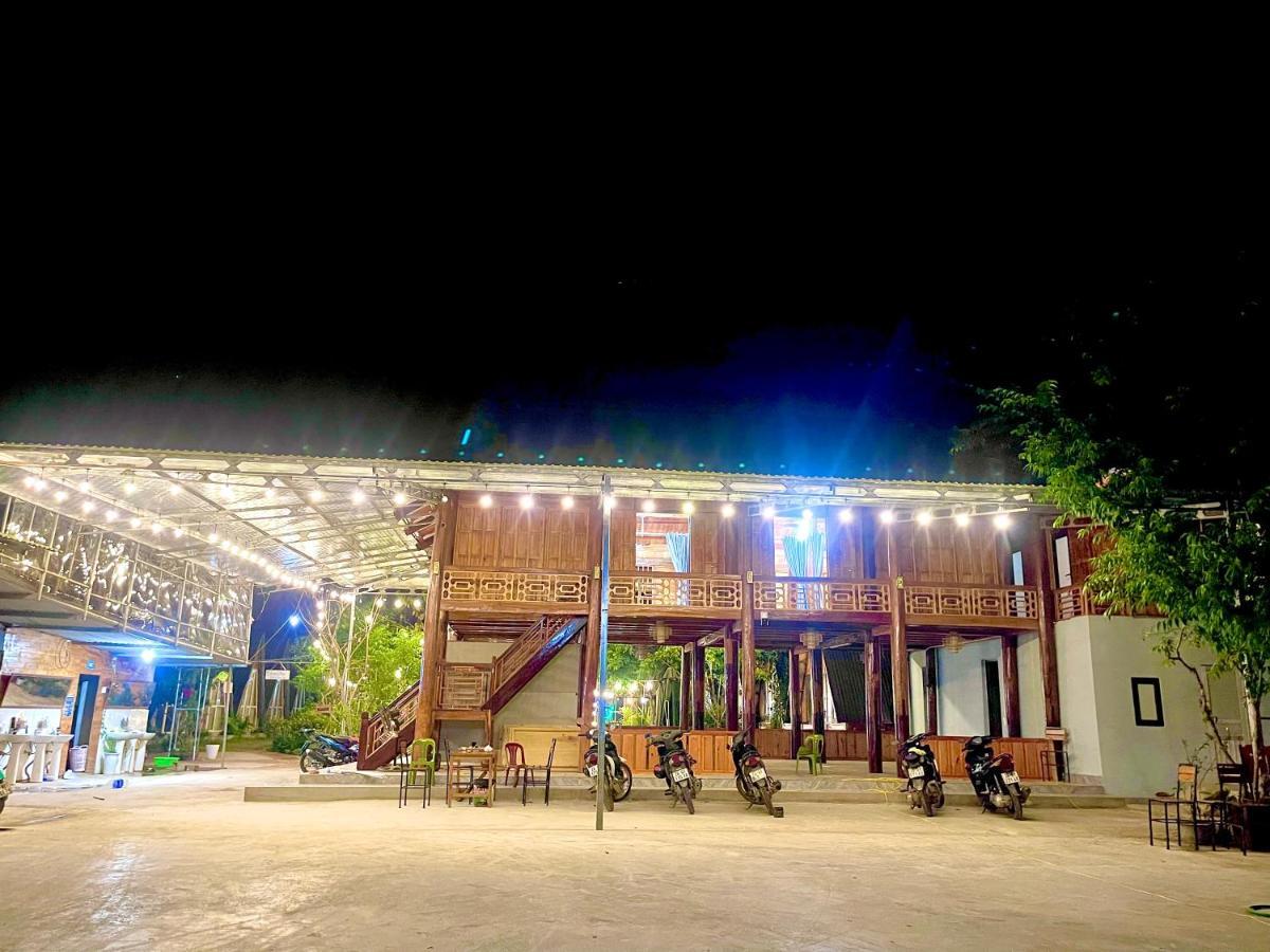 Bugalow Binh Huy Homestay Moc Chau Exterior foto